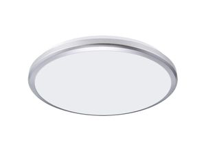 4255596686855 - Außenlampe LED D 315 cm rund IP54 in Silber Weiß 4200 K neutralweißes Licht 2640 lm Außenleuchte