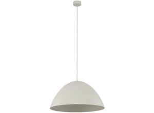 4255596701732 - Hängelampe Metall E27 d 50 cm rund h max 170 cm Beige Modern Pendelleuchte