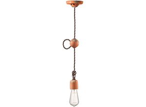 4255596710451 - Pendelleuchte Keramik E27 H max 120 cm Orange Shabby Antik Vintage Keramiklampe 4255596710451 - Pendelleuchte Keramik E27 H max 120 cm Orange Shabby Antik Vintage Keramiklampe