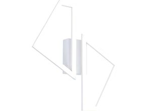 4255596712806 - Licht-erlebnisse - led Wandlampe Metall h 375 cm Weiß 4000 k neutralweißes Licht 1230 lm Modern