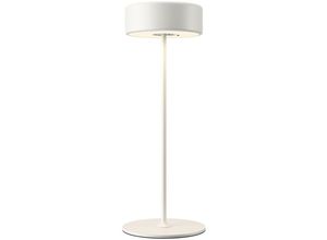 4255596717207 - Licht-erlebnisse - led Tischleuchte Aluminium dimmbar Touch Farbwechsel 2200-4000 k 120 lm d 12 cm 345 cm hoch Weiß