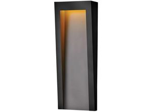 4255596730572 - Außenwandlampe led 61 cm hoch IP44 Schwarz eckig warmweiß 3000 k 860 lm Modern Wandlampe außen