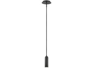 4255596731869 - Licht-erlebnisse - led Hängeleuchte Metall 3000 k warmweißes Licht 320 lm rund d 127 cm h max 1022 cm