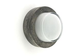 4255596737519 - Kellerleuchte Messing Glas G9 IP64 D 14 cm rund Zinn Weiß Maritim Kellerlampe 4255596737519 - Kellerleuchte Messing Glas G9 IP64 D 14 cm rund Zinn Weiß Maritim Kellerlampe