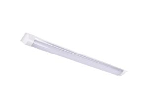 4255596740298 - Licht-erlebnisse - led Deckenleuchte Aluminium IP42 4000 k neutralweißes Licht 2040 lm Weiß länglich Deckenlampe