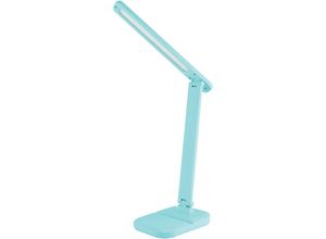 4255596741967 - Licht-erlebnisse - led Kinderzimmerlampe Tisch mit Dimmer Touch Schalter 323 cm hoch Mint Farbwechsel 4300 k 380 lm