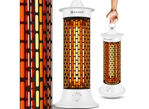 4255598302166 - KESSER® Standheizstrahler Infrarotheizung 1200W Heizstrahler Energieeffiziente Heizung Innenraum mit 360° Oszillation Infrarotheizung Standgerät Elektroheizung IP55 Terrassen-Heizstrahler 4255598302166 - KESSER® Standheizstrahler Infrarotheizung 1200W Heizstrahler Energieeffiziente Heizung Innenraum mit 360° Oszillation Infrarotheizung Standgerät Elektroheizung IP55 Terrassen-Heizstrahler