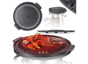 4255598314633 - KESSER® Raketenofen Inkl Grillpfanne aus Gusseisen mit Tragetasche Dutch Oven BBQ Rakete Holzofen Camping Campingkocher Campinggrill Edelstahl