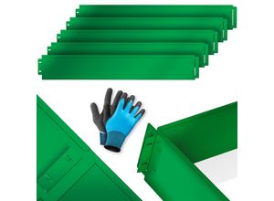 4255598320238 - KESSER® Rasenkante Beeteinfassung Beetumrandung 5m 10m 15m 20m 25m 30m 35m 40m 45m 50m 100x14cm oder 100x18cm Beetbegrenzung Rasenbleche Mähkante Metall Palisade Beet Rasen Inkl Handschuhe 4255598320238 - KESSER® Rasenkante Beeteinfassung Beetumrandung 5m 10m 15m 20m 25m 30m 35m 40m 45m 50m 100x14cm oder 100x18cm Beetbegrenzung Rasenbleche Mähkante Metall Palisade Beet Rasen Inkl Handschuhe