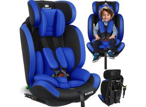 4255598326377 - KIDIZ® Autokindersitz Premium Kinderautositz Gruppe 1+2+3 9-36 kg 5-Punkt-Sicherheitsgurt Autositz Kindersitz Einstellbare Kopfstütze Mitwachsende Sitzerhöhung 1-12 Jahre Stabil und Sicher