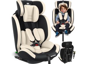 4255598326438 - KIDIZ® Autokindersitz Triangle Premium Kindersitz Kinderautositz Autositz Sitzschale 9 kg - 36 kg 1-12 Jahre Gruppe 1 2 3 universal zugelassen nach ECE R129 03 mit Isofix