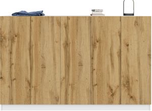 4255607607107 - Schuhschrank BORCHARDT MÖBEL Schränke Gr B H T 190 cm x 120 cm x 35 cm braun Schuhschränke