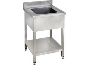 4255614800461 - Gastrohero - Spültisch Basic 6x6 mit 1 Becken Gastronomiebedarf