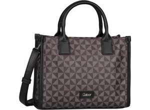 4255619911650 - Gabor® Shopper Grafikmuster Lederimitat für Damen schwarz