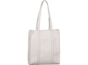 4255619911728 - Gabor® Shopper Reißverschluss Patch für Damen weiß