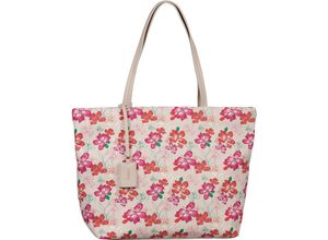 4255619912770 - Gabor® Shopper Reißverschluss floral für Damen beige