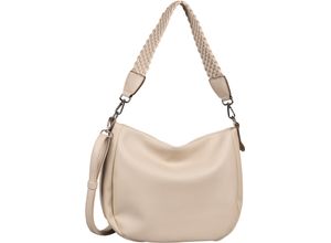 4255619912909 - Gabor® Schultertasche Kunstleder Reißverschluss für Damen beige