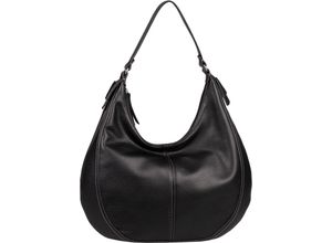 4255619913555 - TOM TAILOR Schultertasche Reißverschluss Kunstleder für Damen schwarz