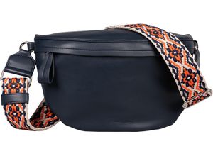 4255619914132 - TOM TAILOR Gürteltasche Reißverschluss Kunstleder für Damen blau