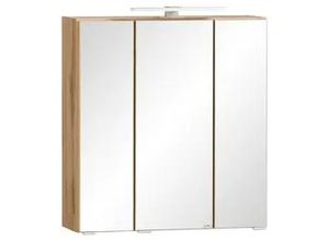 4255621720943 - Spiegelschrank Varese B 60 cm Wotaneiche Dekor