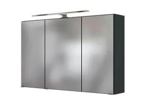 4255621751855 - Spiegelschrank Florida in Graphitfarben