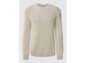 4255623458752 - Strickpullover in Two-Tone-Machart Modell ANDRAAS