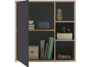 4255623600854 - Regalelement MÜLLER SMALL LIVING VERTIKO PLY SEVEN Regale Gr B H T 74 cm x 74 cm x 35 cm 5 St grau (anthrazit) Büroregal Hängeregal Hängeregale Regale Ausgezeichnet mit dem German Design Award 2021