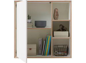 4255623607969 - Regalelement MÜLLER SMALL LIVING VERTIKO PLY SEVEN Regale Gr B H T 74 cm x 74 cm x 35 cm 5 St weiß Büroregal Hängeregal Hängeregale Regale Ausgezeichnet mit dem German Design Award 2021