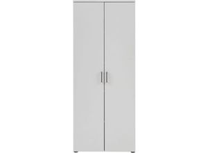 4255630597000 - Aktenschrank Hippo Large HxBxT 200x80x41cm 5 Fächern & 2 Flügeltüren Lichtgrau - Hellgrau - Möbelpartner