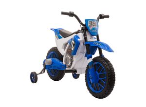 4255633503206 - Kinder Elektromotorrad mit 2 abnehmbaren Stützrädern 1065L x 515B x 68H cm kindermotorrad elektrofahrzeug mit 2 stützrädern kinderfahrzeug