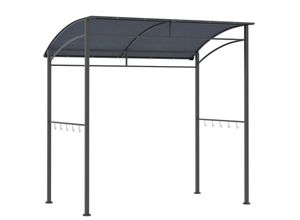 4255633513045 - Grillpavillon mit Dach grau 215B x 150T x 174 220H cm