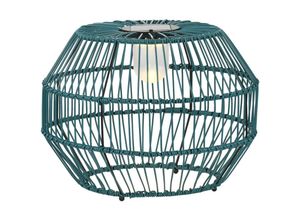 4255633515865 - Solarleuchte Rattan Solarlampe Wasserdichte Wegleuchte mit Lichtsensor Automatische led Gartenlampe mit Trommel-Design für Balkon Terrasse Hof