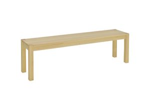 4255633524300 - Homcom - Sitzbank 3-Sitzer Holzbank Küchenbank im Landhaus-Stil Essbank für Wohnzimmer Küche Eingang Kiefernholz bis 330 kg belastbar 150 x 33