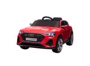 4255633531179 - Homcom - Elektro Kinderauto 12V Elektrofahrzeug Audi E-tron Elektroauto mit Fernbedienung Sicherheitsgurt Musik (MP3 USB TF) Kinderfahrzeug für