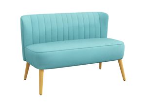 4255633535634 - 2 Sitzer mit weicher Polsterung 117 x 565 x 77 cm (BxTxH) Sofa 2er Sofa Couch Stoffsofa Polstersofa