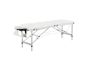 4255633539106 - Massageliege mit leichtem Alurahmen zusammenklappbar und gepolstert 215 x 60 x 61-84 cm (BxTxH) Massageliegen Massagebett Kosmetikliegen Massagetisch 4255633539106 - Massageliege mit leichtem Alurahmen zusammenklappbar und gepolstert 215 x 60 x 61-84 cm (BxTxH) Massageliegen Massagebett Kosmetikliegen Massagetisch