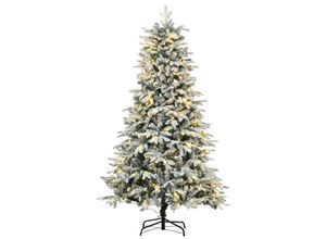 4255633540164 - Künstlicher Weihnachtsbaum mit Kunstschnee und 888 Zweigen weiß 105L x 105B x 180H cm künstlicher weihnachtsbaum weihnachtsbaum kunst weihnachtsbaum