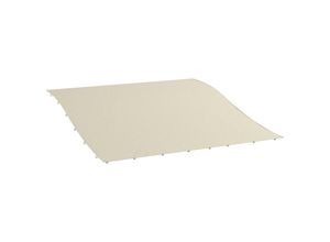 4255633550415 - Ersatzdach mit Klettbändern beige 297L x 243B cm