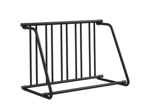 4255633553119 - Fahrradständer mit Platz für 3 Fahrräder schwarz 114L x 58B x 75H cm