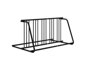 4255633553133 - Fahrradständer mit Platz für 6 Fahrräder schwarz 155L x 100B x 75H cm