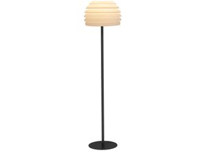 4255633561855 - Stehlampe Outdoor Stehleuchte Tragbare Standleuchte für Indoor IP44 Wasserdicht Dimmbar Warmweiß exkl Glühbirne Schwarz - Outsunny