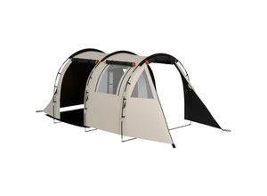 4255633566720 - Campingzelt mit Tragetasche und weiterem Zubehör braun 460L x 230B x 180H cm