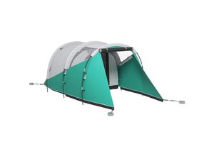 4255633567000 - Campingzelt für bis zu 5 Personen mit Tragetasche und Zubehör grün 460L x 260B x 190H cm