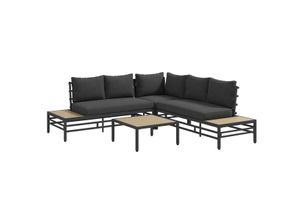 4255633567772 - Gartenlounge Set Gartenmöbel-Set mit Zweisitzer Couchtisch Ecksofa