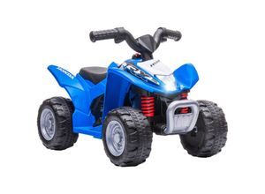 4255633579041 - Elektro-Quad Miniquad Kinder Elektro atv Kinderquad mit led und Hupe Kindermotorrad Kinderfahrzeug Elektroauto für Kinder ab 18 Monaten Metall Blau