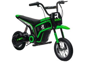 4255633579249 - Kinder Elektro Motorrad 12V Kindermotorrad mit Hupe Leuchte Grün