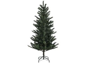 4255633582010 - Homcom - Künstlicher Weihnachtsbaum 180 cm Christbaum mit 467 Spitzen flammenhemmend klappbar Stahlständer für Weihnachten Deko Grün