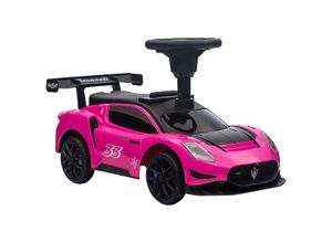 4255633582980 - AIYAPLAY Rutschauto Bobby Car mit Stauraum Hupe und Musik Rosa 65 x 29 x 37 cm