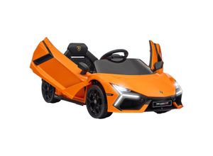 4255633584656 - AIYAPLAY Kinder Elektroauto 12V Kinderauto mit 24G Fernbedienung Musik Orange