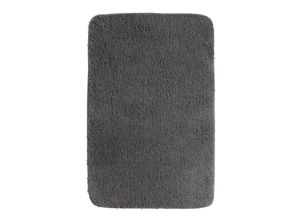 4255636641707 - NYVI Badematte NYVISpa Lasalle - Badezimmerteppich - Rutschfest Saugfähig Schnell Trocknend Fußbodenheizung geeignet Waschbar Weich FarbeGrau GrößeBadematte 70x120 cm